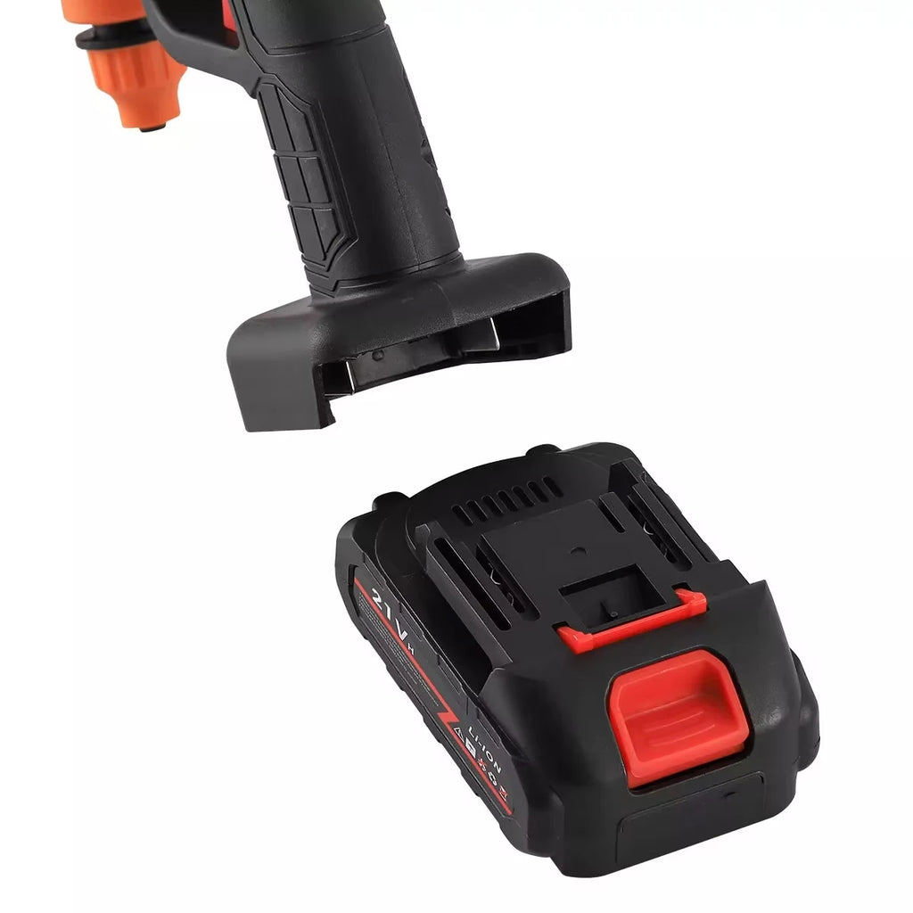 Cordless High Pressure Car Washer Gun | Portable Jet Water Cleaner with 2 Batteries